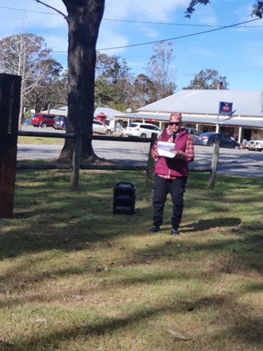 Bellbrook Nature Trail and Community Story unveiling