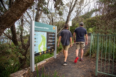 The five headlands walk will link walking tracks from Point Plomer and Grassy Head