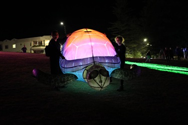 Brighton Park was lit up in lights…and smiles!