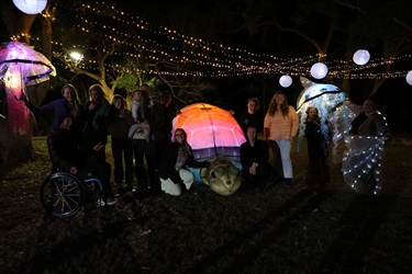 Brighton Park was lit up in lights…and smiles!