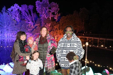 Brighton Park was lit up in lights…and smiles!