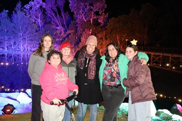 Brighton Park was lit up in lights…and smiles!