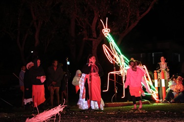 Brighton Park was lit up in lights…and smiles!