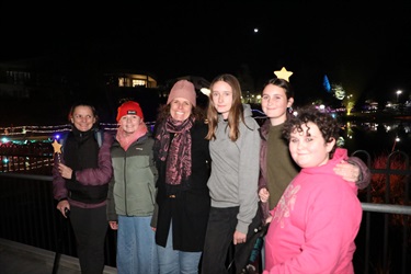 Brighton Park was lit up in lights…and smiles!