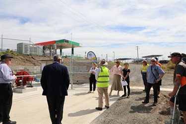 South Kempsey Pressure Sewer Opening