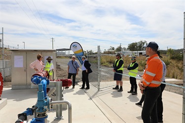 South Kempsey Pressure Sewer Opening