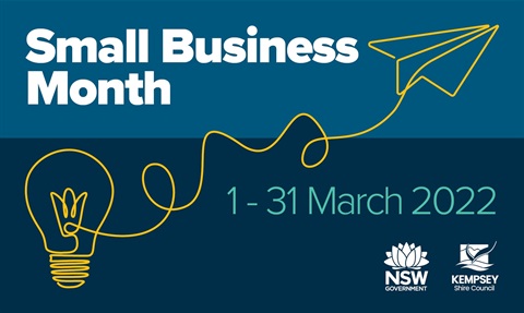 Small Business Month is between 1 and 30 March