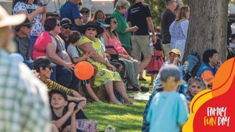 people gathered outdoors