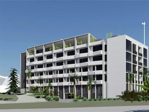 The proposed tourist accommodation facility at South West Rocks