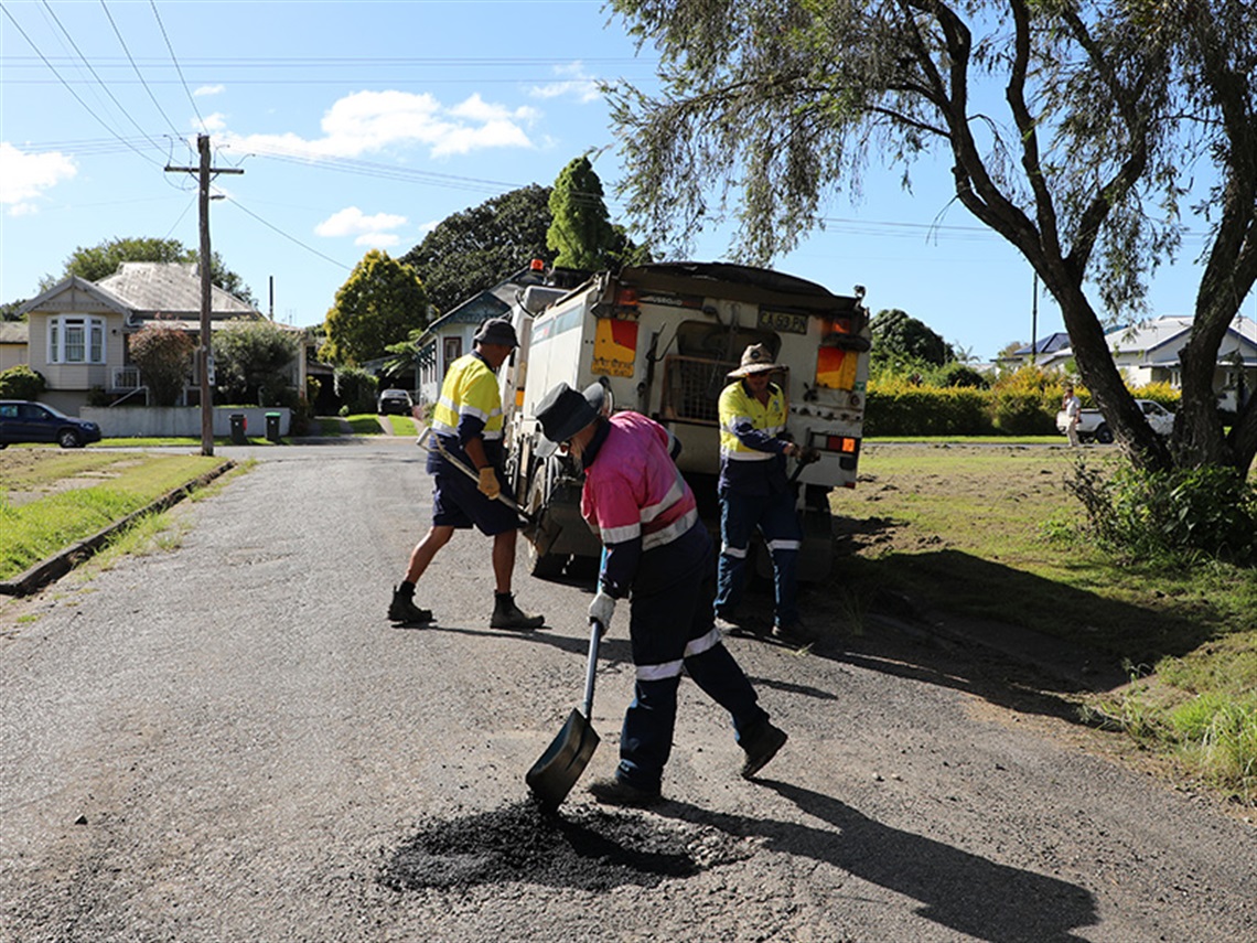 Kempsey’s potholes stretch from here to Melbourne