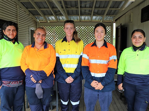 The first intake of Kempsey Shire Council's Try a Trade