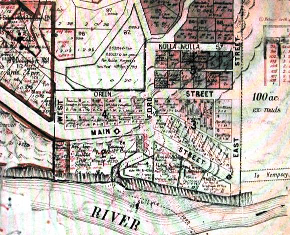 Figure B13-10: Map - Village of Bellbrook dated 1892