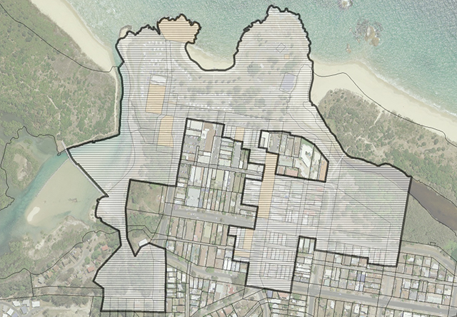 Figure B13-17: Map - South West Rocks Heritage Precinct