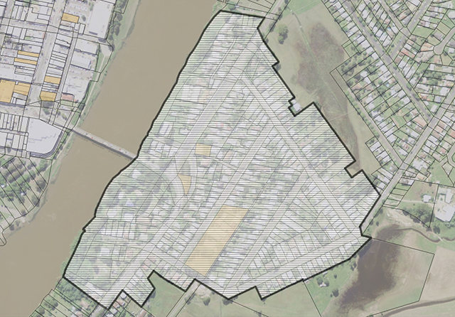 Figure B13-19: Map - East Kempsey Heritage Precinct