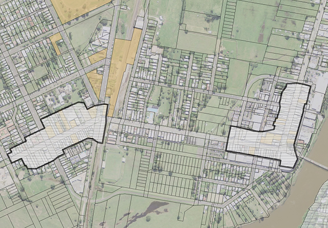 Figure B13-20: Map - Kempsey/West Kempsey CBD Heritage Precincts