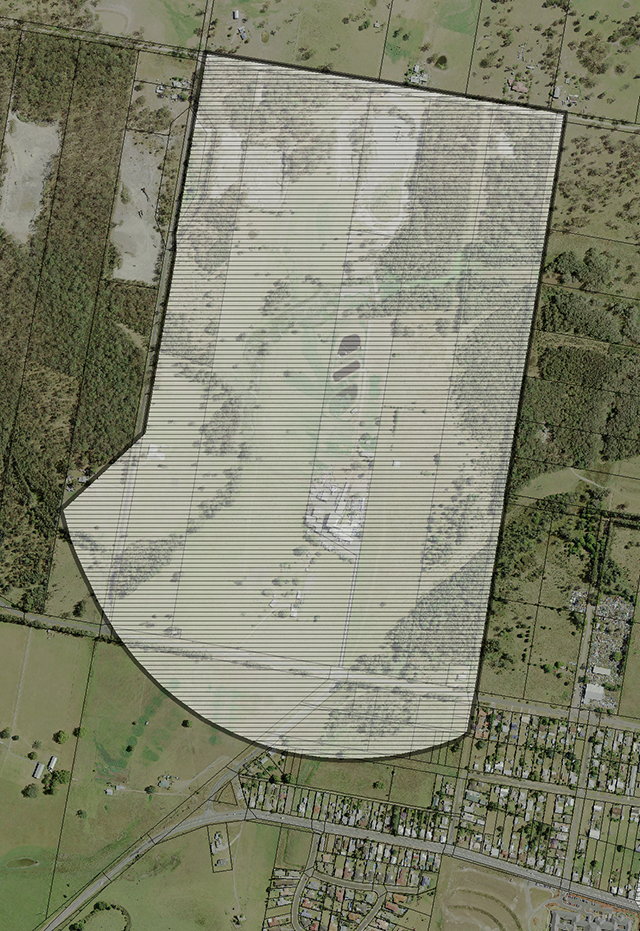 Figure B17-1: Map - Frederickton Abattoir