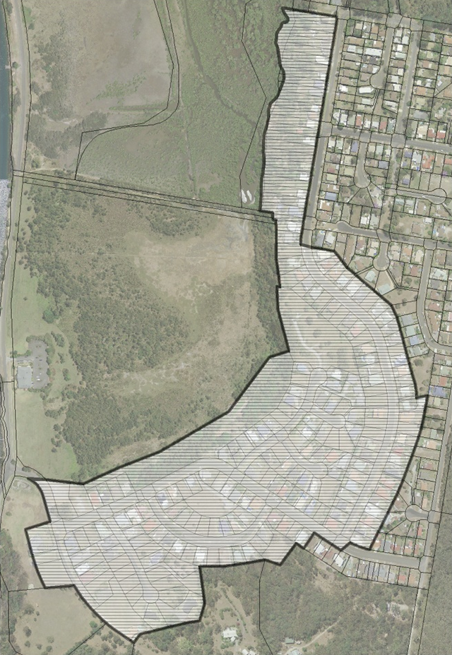 Figure C1-4 Map – Low Density Precinct, New Entrance, South West Rocks