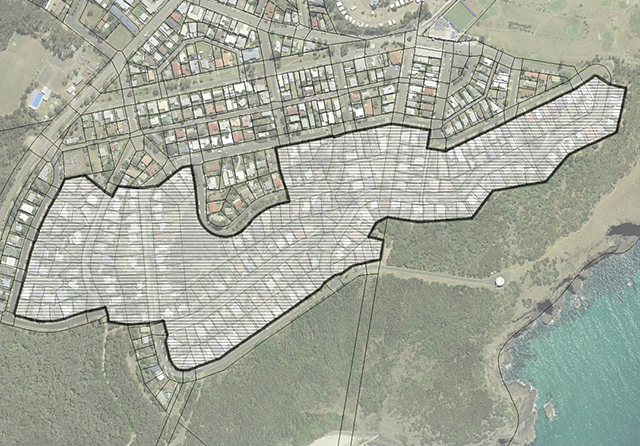 Figure C1-5 Map – Low Density Precinct, Crescent Head