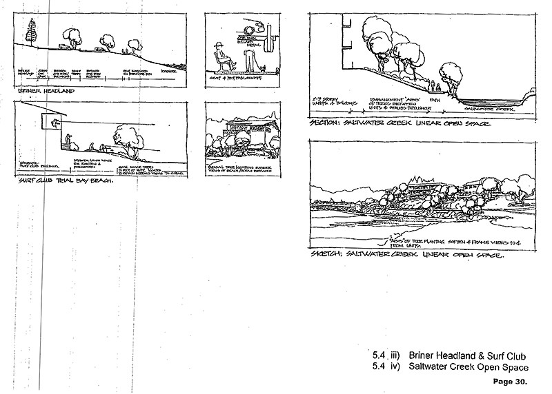 Figure D1-7: Briner Headland and Surf Club Master Plan Details