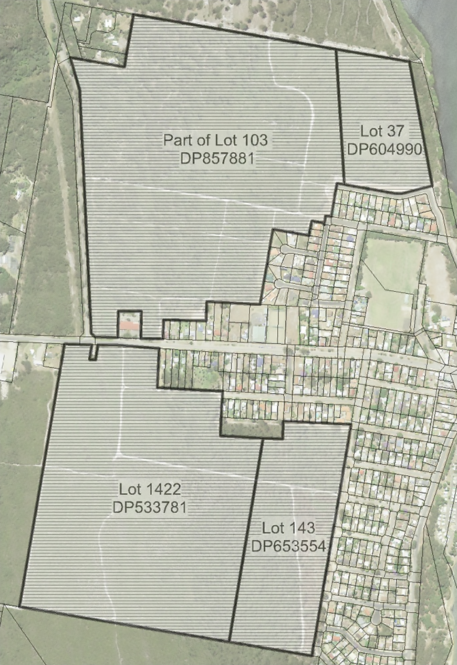 Figure F1-3: Lots affected by specific subdivision requirements