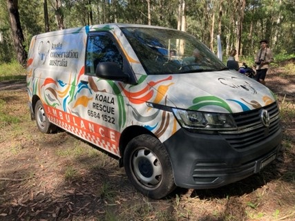 koala rescue van