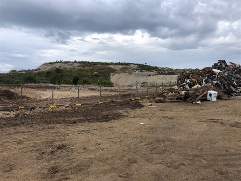 Construction of a waste cell