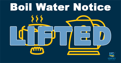 Boil Water Notice Lifted 