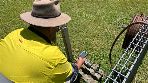 Water meter reader