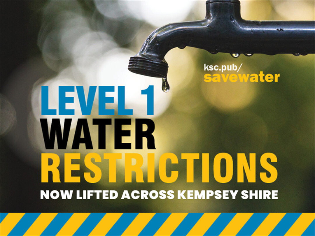 kempsey-lifts-water-restrictions-across-the-shire-kempsey-shire