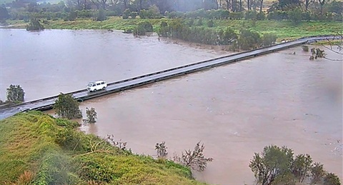 Sherwood Bridge on Wednesday afternoon