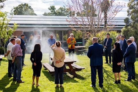 smoking ceremony for new Council