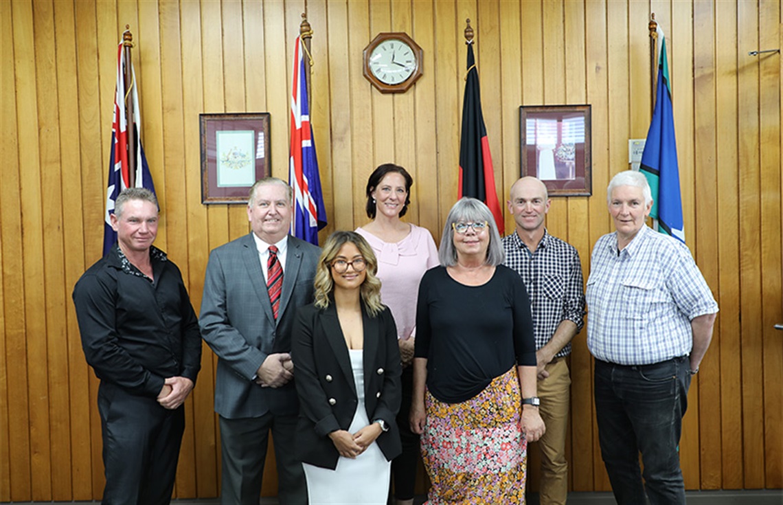 Seven of the nine councillors representing the kempsey Shire